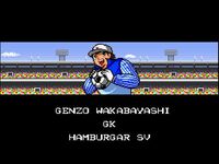 une photo d'Ã©cran de Captain Tsubasa 3 sur Nintendo Super Nes